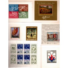 MINIARK - Samling i indstiksbog - Frimærke - Forskellige europæiske lande - Primært postfriske.